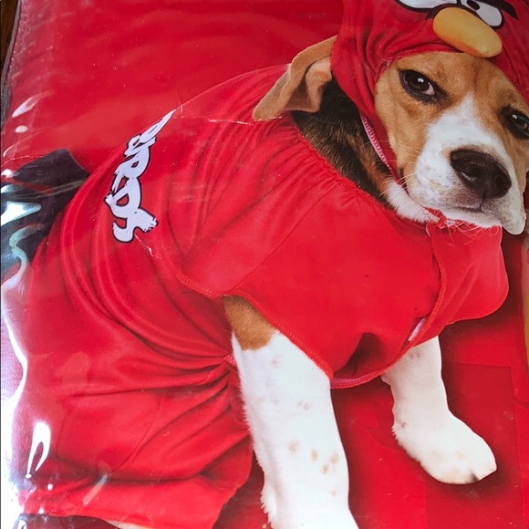red bird angry birds dog halloween costume small - Picture 4 of 8